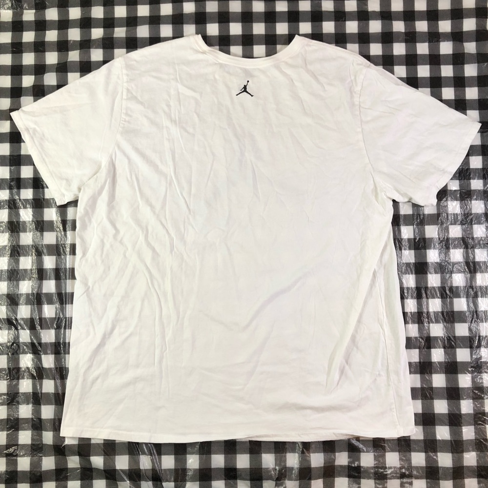 Air Jordan Flight Club Jumpman Size 3XL White Tee - Picture 2 of 6